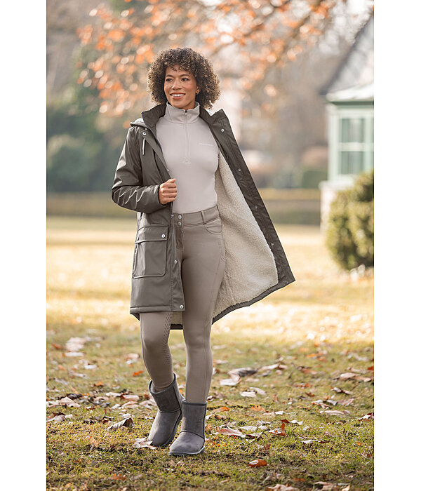 Teddy Fleece Hooded Raincoat Paris