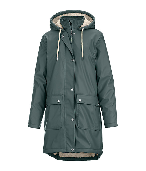 Teddy Fleece Hooded Raincoat Paris