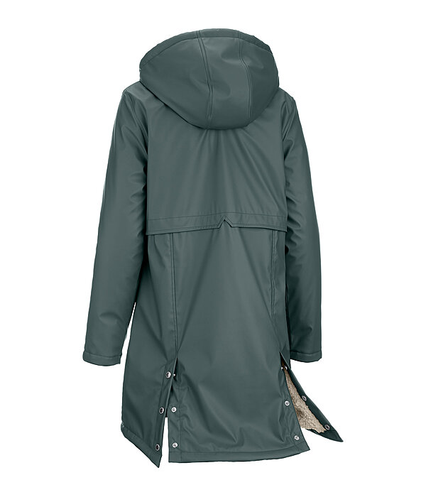 Teddy Fleece Hooded Raincoat Paris