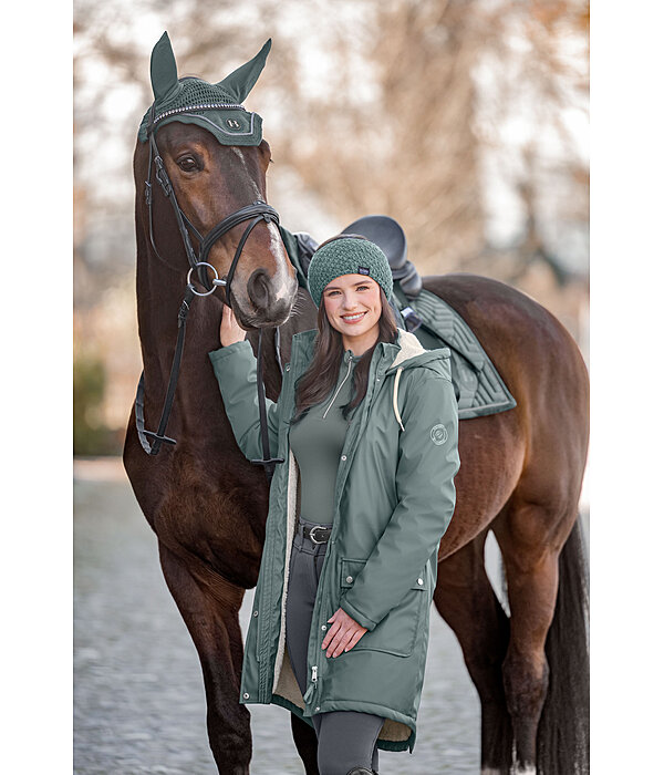 Teddy Fleece Hooded Raincoat Paris