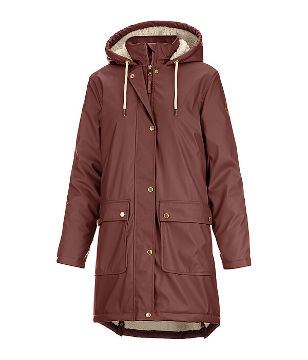 Teddy Fleece Hooded Raincoat Paris