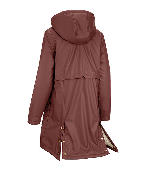 Teddy Fleece Hooded Raincoat Paris