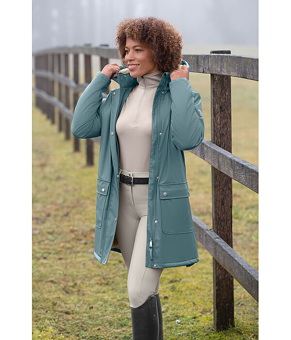 Teddy Fleece Hooded Raincoat Paris