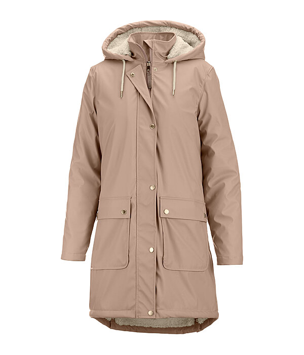 Teddy Fleece Hooded Raincoat Paris