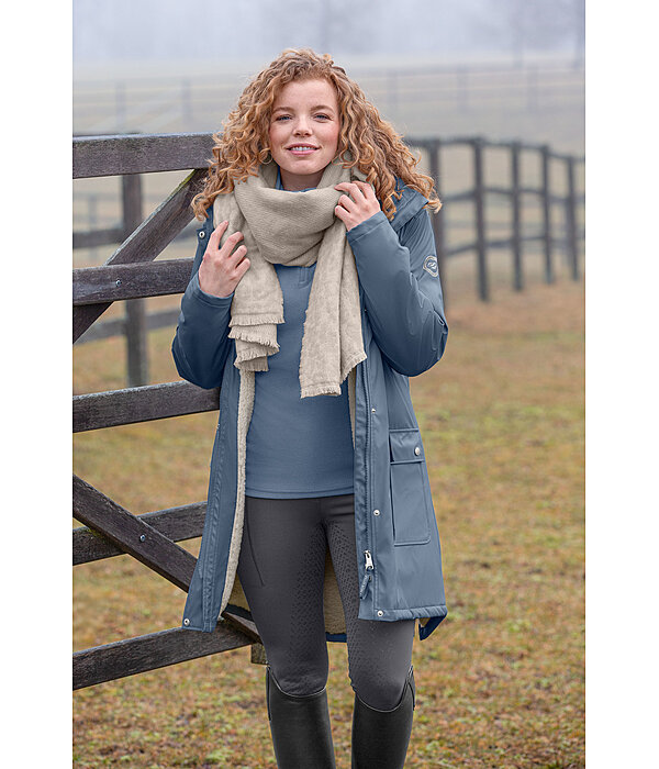 Teddy Fleece Hooded Raincoat Paris