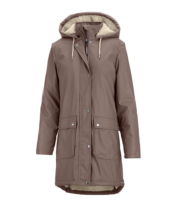 Teddy Fleece Hooded Raincoat Paris