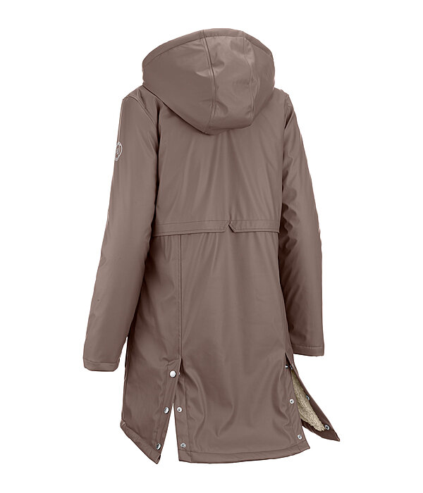 Teddy Fleece Hooded Raincoat Paris