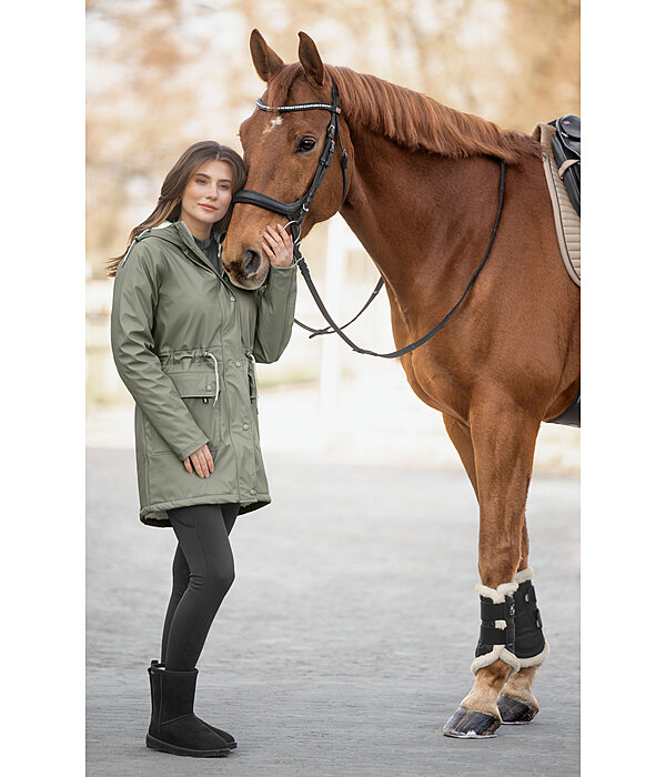 Teddy Fleece Hooded Rain Jacket Stella II