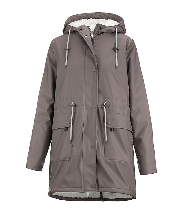 Teddy Fleece Hooded Rain Jacket Stella II