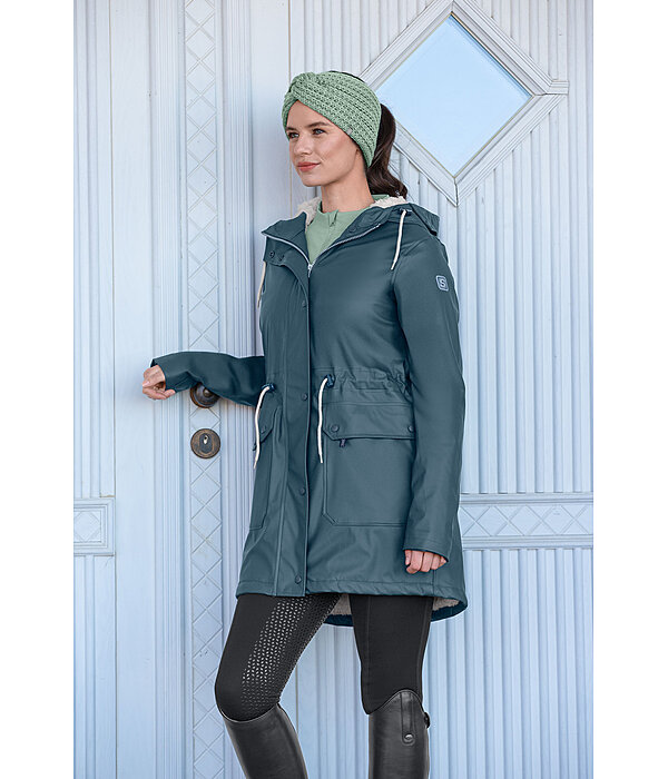 Teddy Fleece Hooded Rain Jacket Stella II