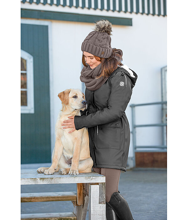 Teddy Fleece Hooded Rain Jacket Stella II