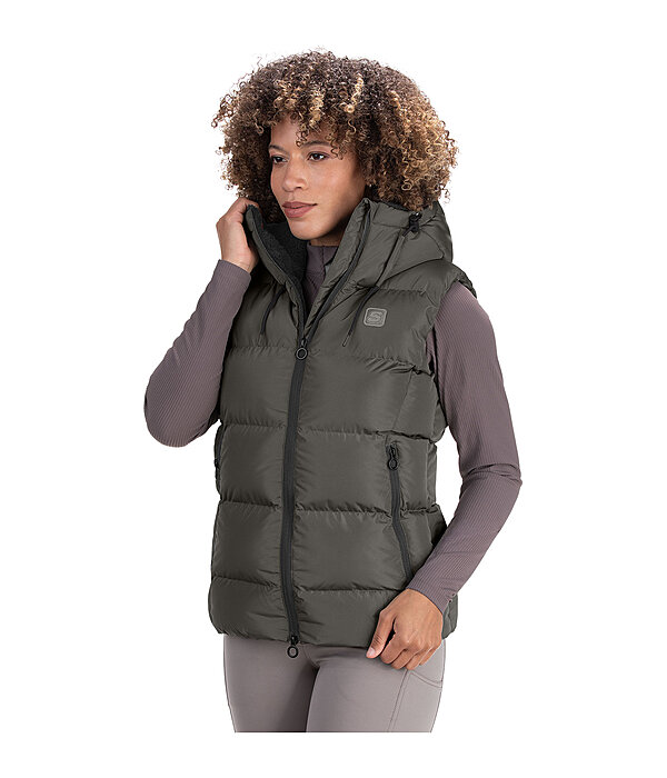 Hooded Quilted Riding Gilet Mira III