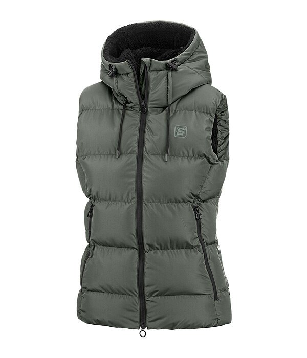 Hooded Quilted Riding Gilet Mira III