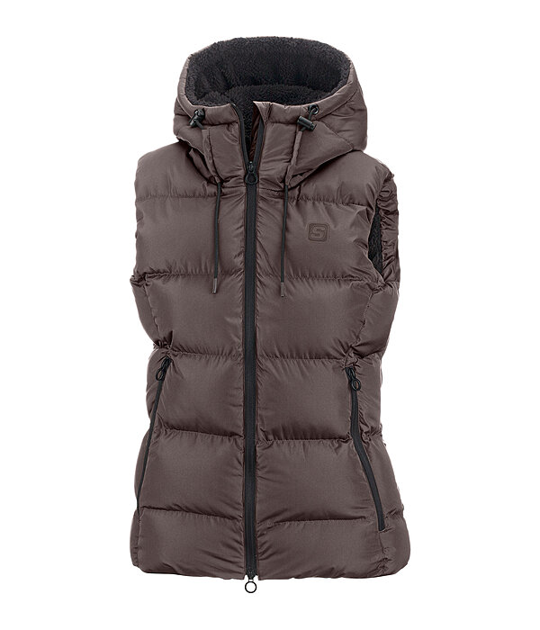 Hooded Quilted Riding Gilet Mira III