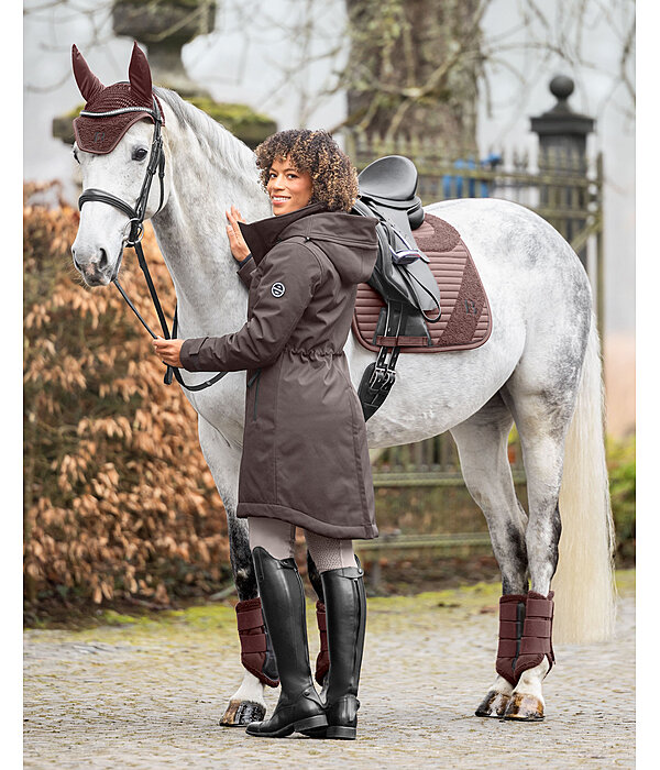 Hooded Softshell Riding Coat Aurelie