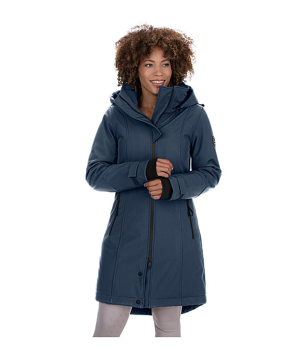 Hooded Softshell Riding Coat Aurelie