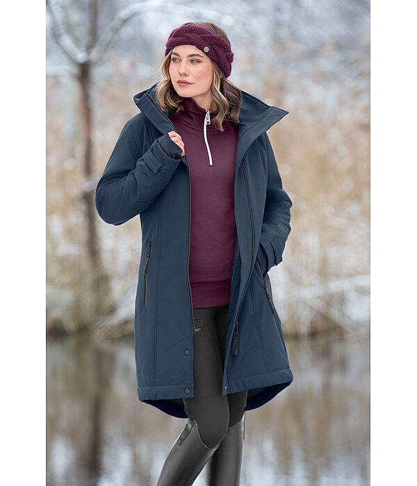 Hooded Softshell Riding Coat Aurelie