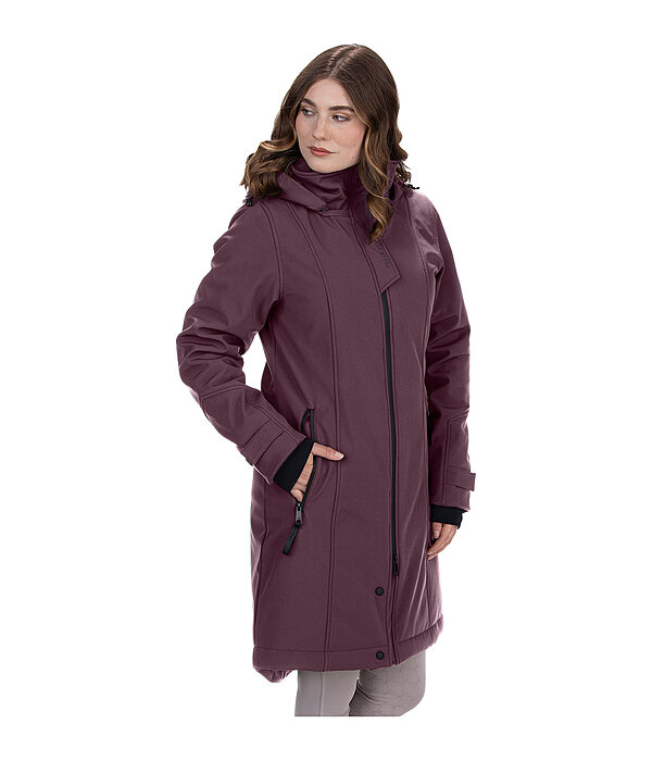 Hooded Softshell Riding Coat Aurelie