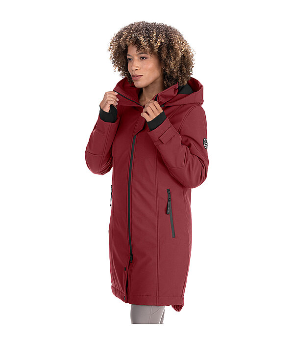 Hooded Softshell Riding Coat Aurelie