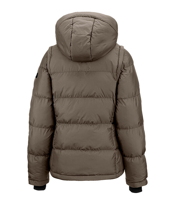 2-in-1 Hooded Quilted Jacket Elis