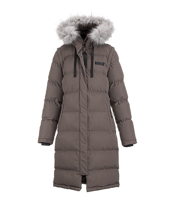 2-in-1 Quilted Riding Coat Eleonor