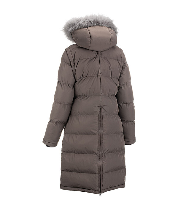 2-in-1 Quilted Riding Coat Eleonor