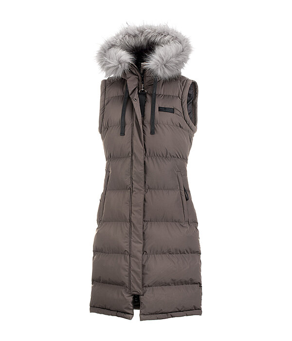 2-in-1 Quilted Riding Coat Eleonor