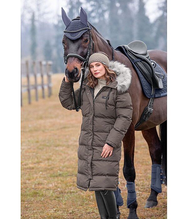 2-in-1 Quilted Riding Coat Eleonor