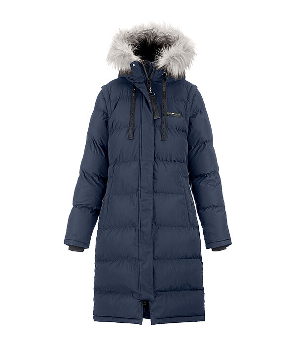 2-in-1 Quilted Riding Coat Eleonor