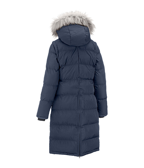 2-in-1 Quilted Riding Coat Eleonor