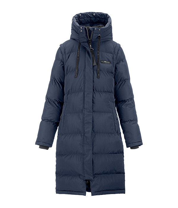 2-in-1 Quilted Riding Coat Eleonor