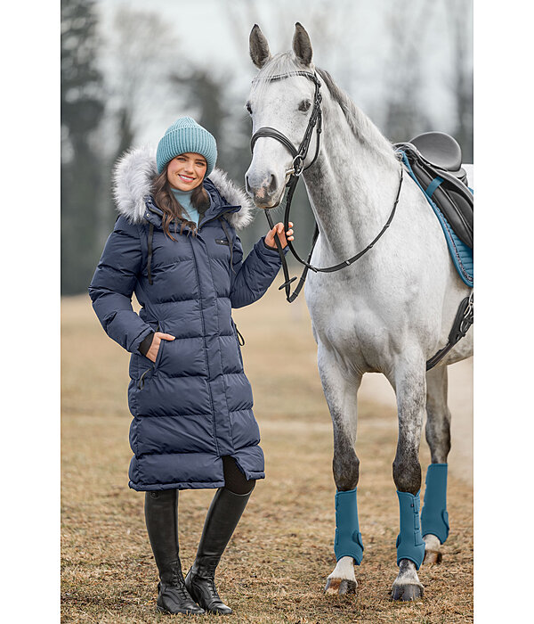 2-in-1 Quilted Riding Coat Eleonor