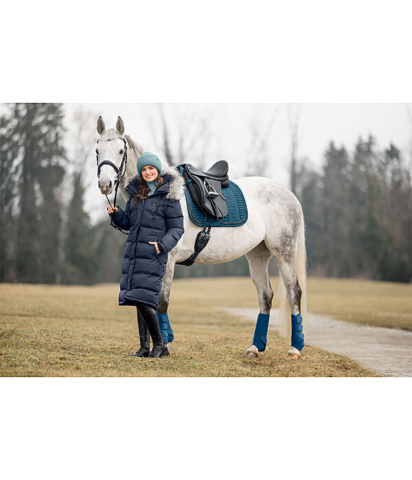 2-in-1 Quilted Riding Coat Eleonor