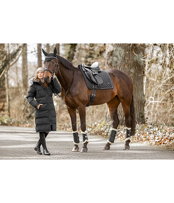 2-in-1 Quilted Riding Coat Eleonor