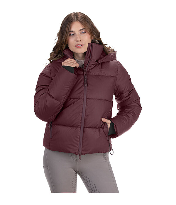 Hooded Quilted Riding Jacket Corinne