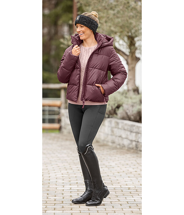 Hooded Quilted Riding Jacket Corinne