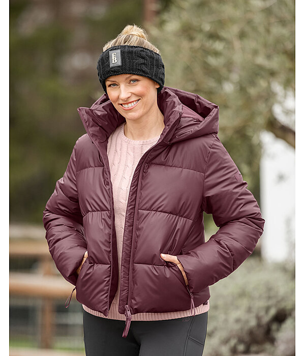 Hooded Quilted Riding Jacket Corinne