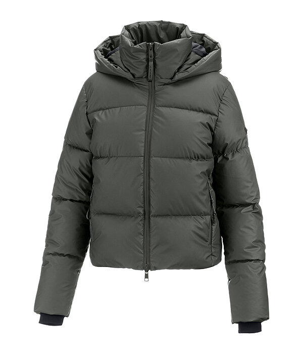 Hooded Quilted Riding Jacket Corinne