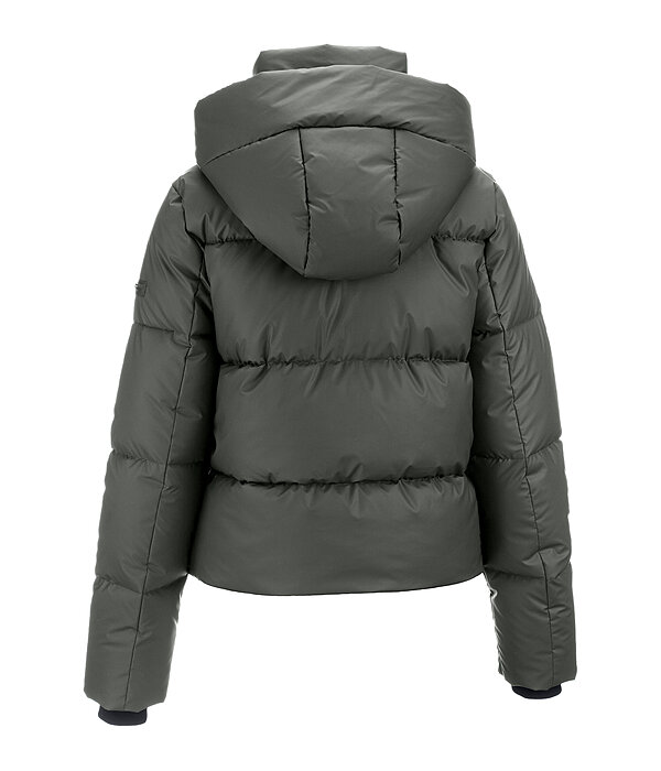 Hooded Quilted Riding Jacket Corinne