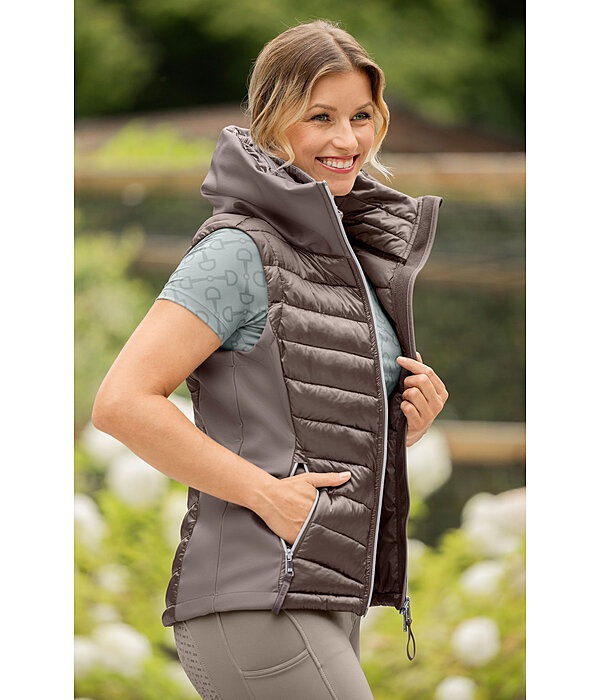 Softshell Hooded Combination Riding Gilet Zoey