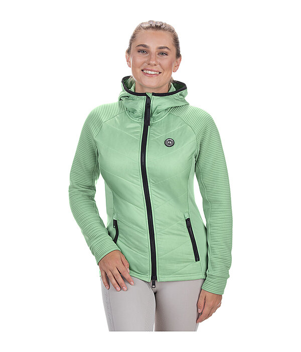 Hooded Combination Stretch Jacket Lene