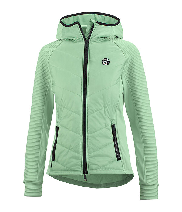 Hooded Combination Stretch Jacket Lene