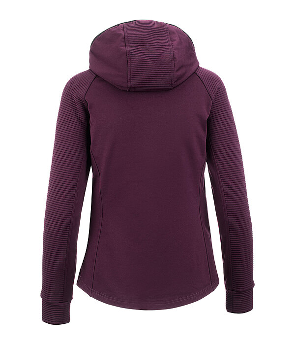 Hooded Combination Stretch Jacket Lene