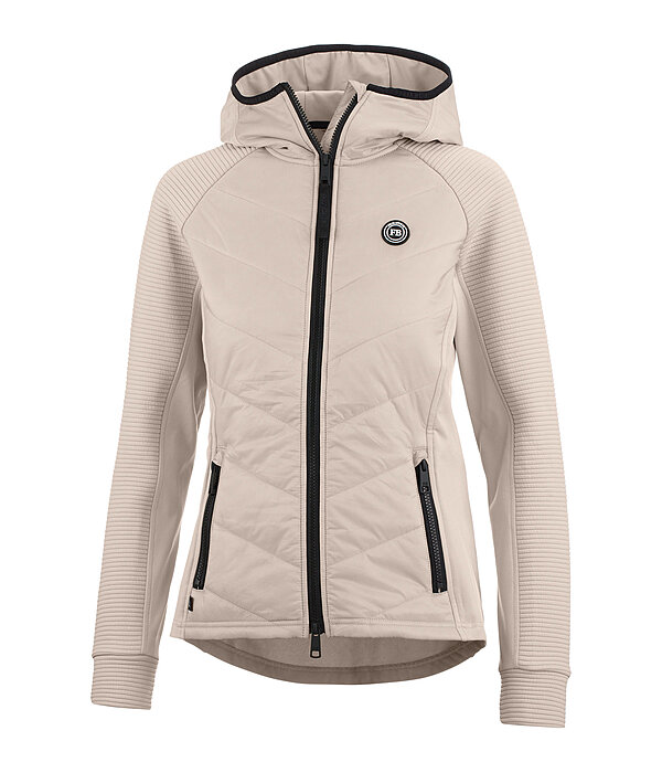 Hooded Combination Stretch Jacket Lene