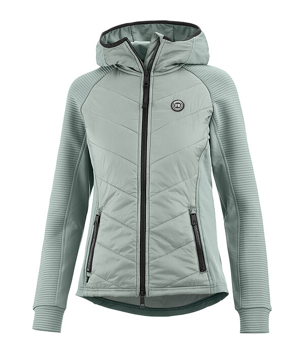 Hooded Combination Stretch Jacket Lene