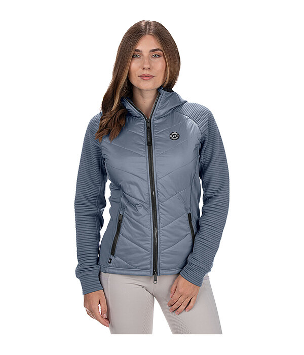 Hooded Combination Stretch Jacket Lene