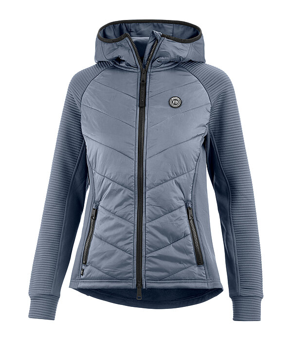 Hooded Combination Stretch Jacket Lene