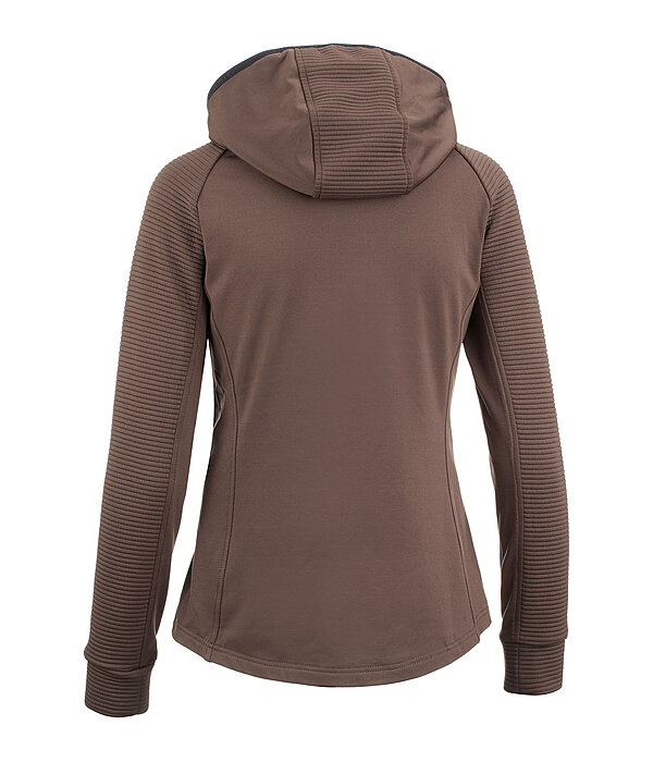 Hooded Combination Stretch Jacket Lene