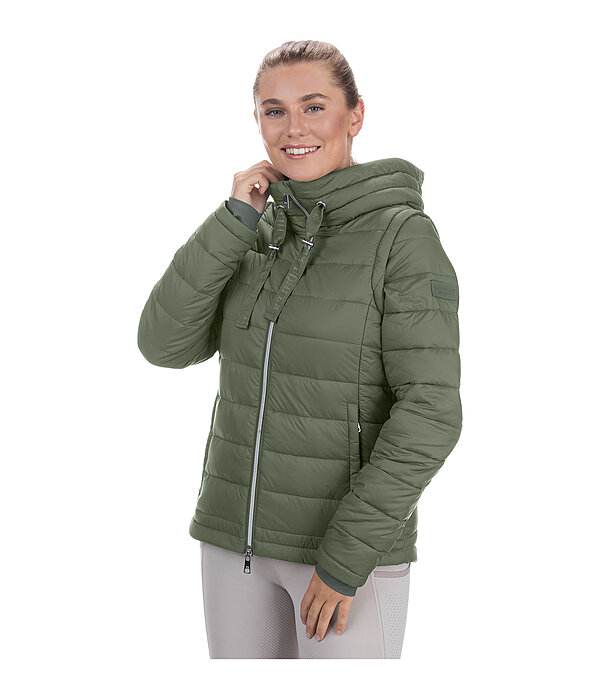 2-in-1 Hooded Quilted Jacket Cecile