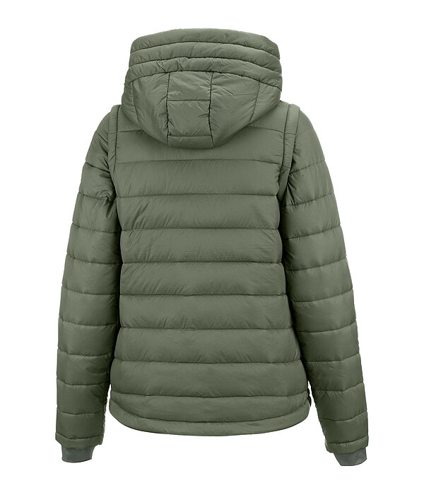 2-in-1 Hooded Quilted Jacket Cecile